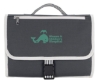 Atchison® Stripe?Diaper Changing Travel Pouch/Mat - Gray