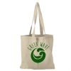 Garyline® Square Cotton Flat Tote - Natural