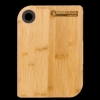 Garyline® Bamboo Cutting Board with Silicone Ring - Bamboo with Black