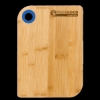 Garyline® Bamboo Cutting Board with Silicone Ring - Bamboo with Royal