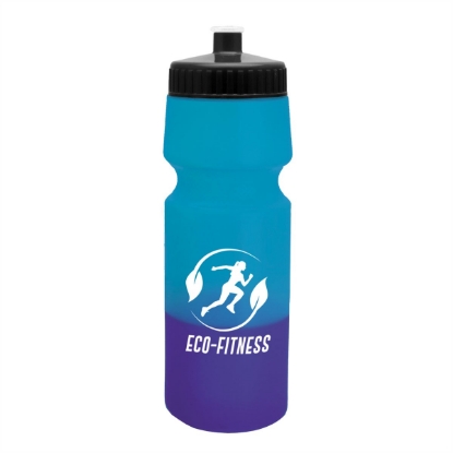Garyline® Color-Changing Bike Bottle - 24 oz. - Blue to Violet