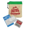 Garyline® New Recovery Zipper Pouch First Aid Kit ? 12 Piece - Natural with Green