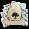 Garyline® Handy Canvas First Aid Kit ? 11 Piece - Natural with Green