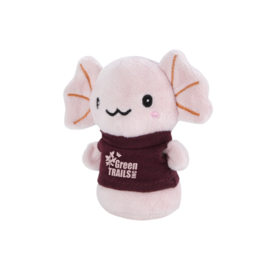 Chelsea Teddy Bear™ Shorties - 4" Plush - Axolatl