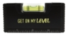 Magnetic Pocket Level - Black