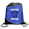 Garyline® Campus Drawstring Backpack - Royal Blue with Black