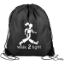 Garyline® Graduate Drawstring Backpack - Black