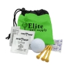 Cinch Tote Golf Kit - Lime Green with Black Trim