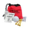 Cinch Tote Golf Kit - Red with Black Trim