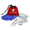 Cinch Tote Dog First Aid Kit - Red