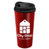 Garyline® Explore Travel Tumbler with Sip Lid - 20 oz. - Metallic Red