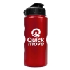 Garyline® Mini Peak Tritan® Metallike Bottle with Flip-Top Lid - 22 oz. - Metallic Red