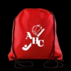 Garyline® Sophomore Non-Woven Drawstring Backpack - Red