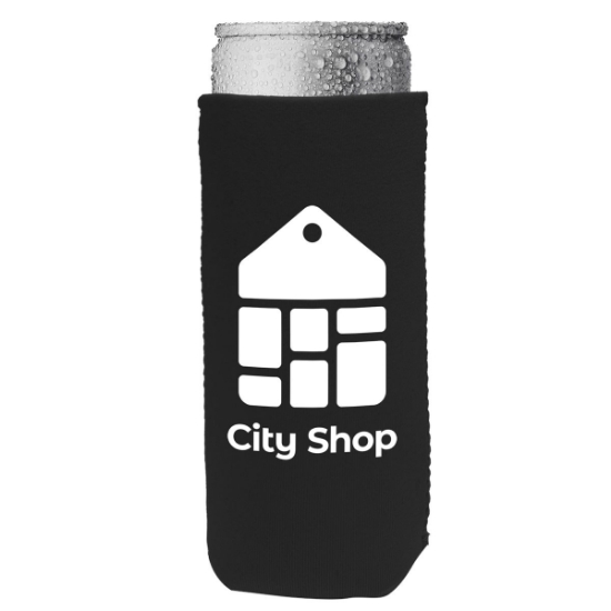 Garyline® Budget Slim Pocket Can Cooler - Silver