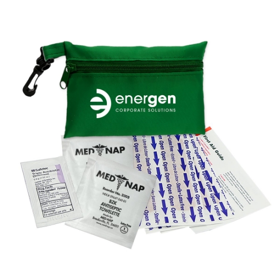 Garyline® Zip Pouch First Aid Kit 10 Piece - Green