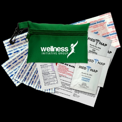 Zip tote First Aid kit 3 - Green
