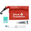 Garyline® Zip Pouch Travel Kit ? 3 Piece - Red