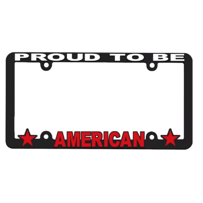 Garyline® 3-D Full-View License Plate Frame - Black