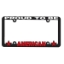 Garyline® 3-D Full-View License Plate Frame - Black
