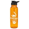 Garyline® Outdoorsman Tritan® Renew Bottle with Drink-Thru Lid - 24 oz. - Translucent Orange