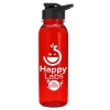 Garyline® Outdoorsman Tritan® Renew Bottle with Drink-Thru Lid - 24 oz. - Translucent Red