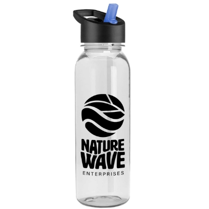 The Outdoorsman - 24 oz. Tritan ReNew bottle with Flip Straw lid - Clear