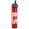 Garyline® Adventure Tritan® Renew Bottle with Ring-Straw Lid - 32 oz. - Translucent Red