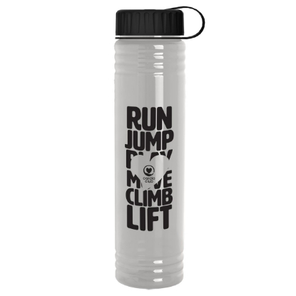 Garyline® Adventure Tritan® Renew Bottle with Tethered Lid - 32 oz. - Clear
