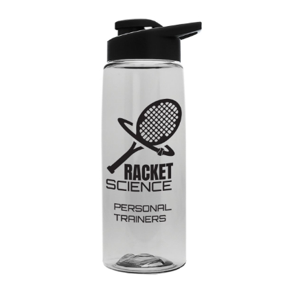 Garyline® Flair Tritan® Renew Bottle with Drink-Thru Lid - 26 oz. - Clear