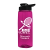 Garyline® Flair Tritan® Renew Bottle with Drink-Thru Lid - 26 oz. - Translucent Hot Pink