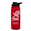 Garyline® Flair Tritan® Renew Bottle with Drink-Thru Lid - 26 oz. - Translucent Red