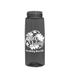 Garyline® Flair Tritan® Renew Bottle with Flip-Straw Lid - 26 oz. - Smoke