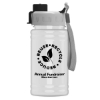 Garyline® Mini RPET Bottle with Quick-Snap Lid - 16 oz. - White