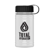 Garyline® Mini RPET Bottle with Tethered Lid - 16 oz. - White