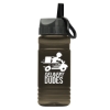 Garyline® RPET Bottle with Ring-Straw Lid - 20 oz. - Smoke