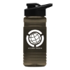 Garyline® RPET Bottle with Drink-Thru Lid - 20 oz. - Smoke