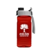 Garyline® RPET Bottle with Quick-Snap Lid - 20 oz. - Translucent Red