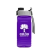 Garyline® RPET Bottle with Quick-Snap Lid - 20 oz. - Translucent Violet
