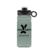 Garyline® RPET Bottle with Two-Tone Drink-Thru Lid with Silicone Loop - 20 oz. - Glacier Blue