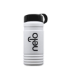 Garyline® RPET Bottle with Tethered Lid - 20 oz. - White