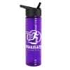 24 Oz. Slim Fit Upcycle Rpet Bottle w/Flip Straw Lid - Translucent Violet