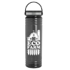 Garyline® Slim Fit RPET Bottle with Grip Lid - 24 oz. - Smoke