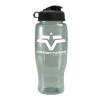 Garyline® Poly+ Recycled Bottle with Flip Lid - 27 oz. - Glacier Blue