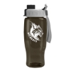 Garyline® Poly+ Recycled Bottle with Quick-Snap Lid - 27 oz. - Smoke