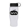 Garyline® Poly+ Recycled Bottle with Tethered Lid - 27 oz. - White
