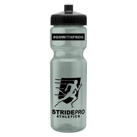 Garyline® Champ Recycled Bottle with Push-Pull Lid - 28 oz. - Glacier Blue