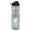Garyline® Champ Recycled Bottle with Flip Lid - 28 oz. - Glacier Blue