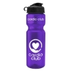 Garyline® Champ Recycled Bottle with Flip Lid - 28 oz. - Translucent Violet