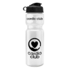 Garyline® Champ Recycled Bottle with Flip Lid - 28 oz. - White