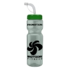 Garyline® Champ Recycled Bottle with Straw Lid - 28 oz. - Glacier Blue